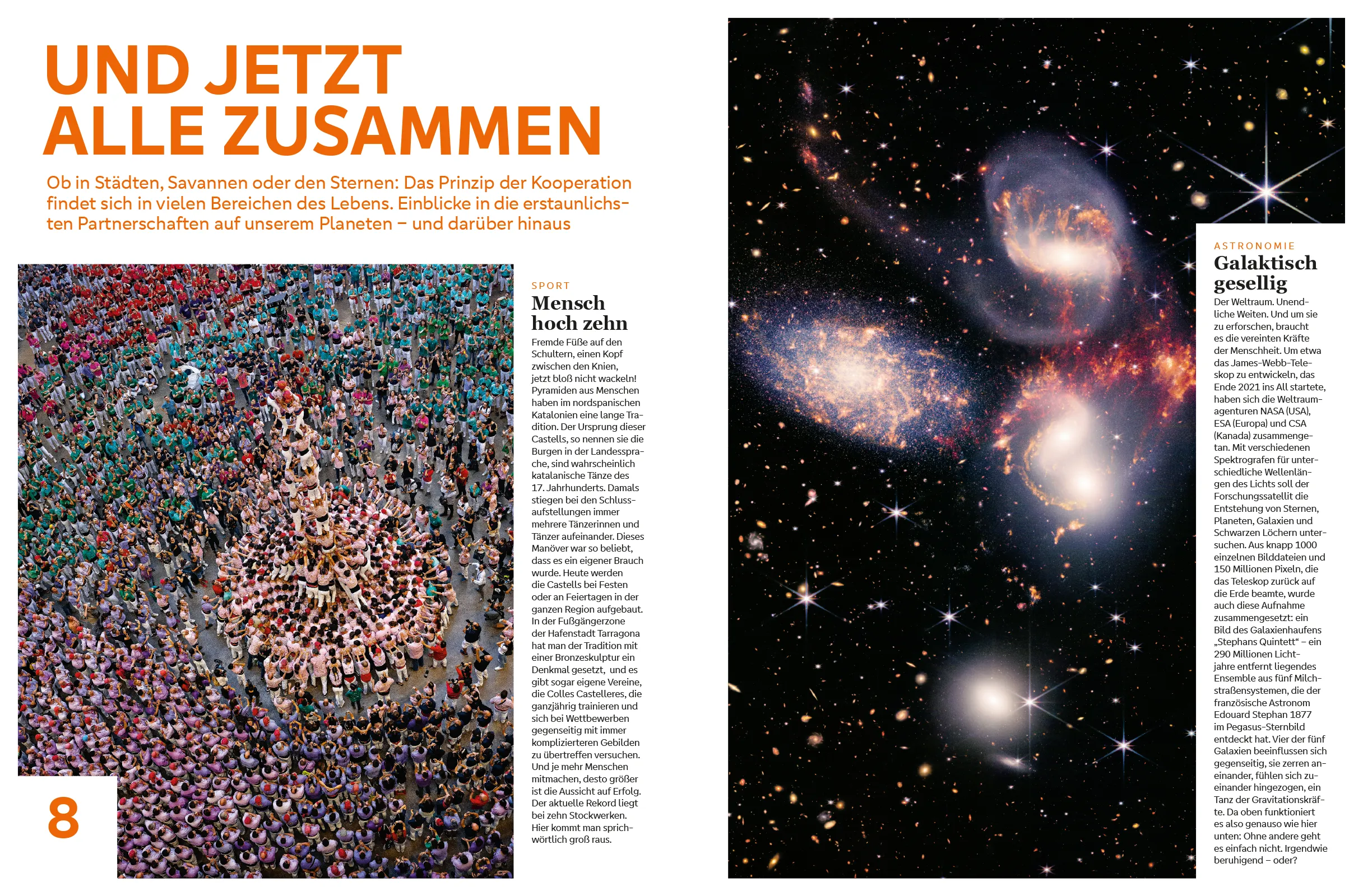GEO Magazin - Seite 8-9